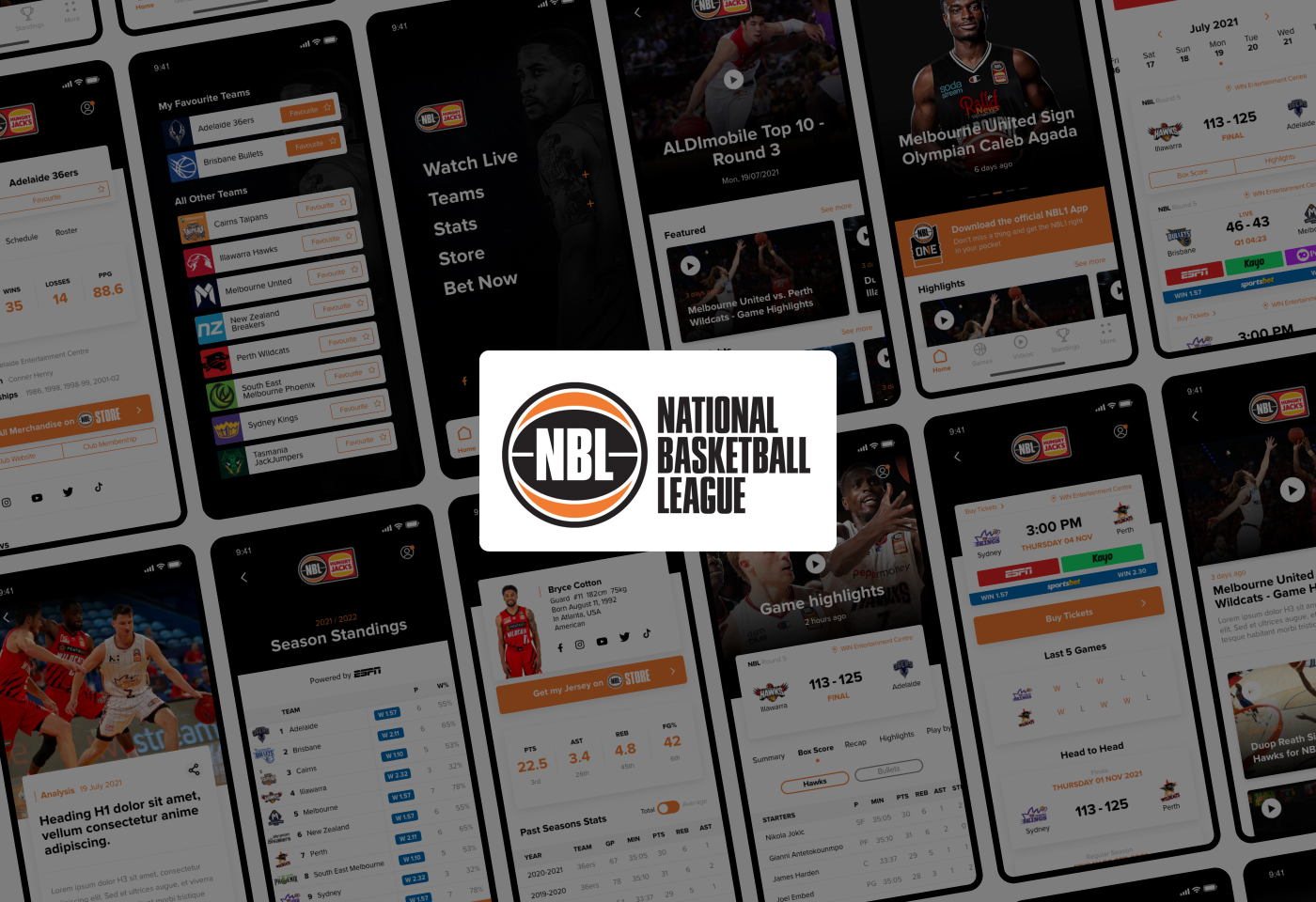 NBL App Redesign