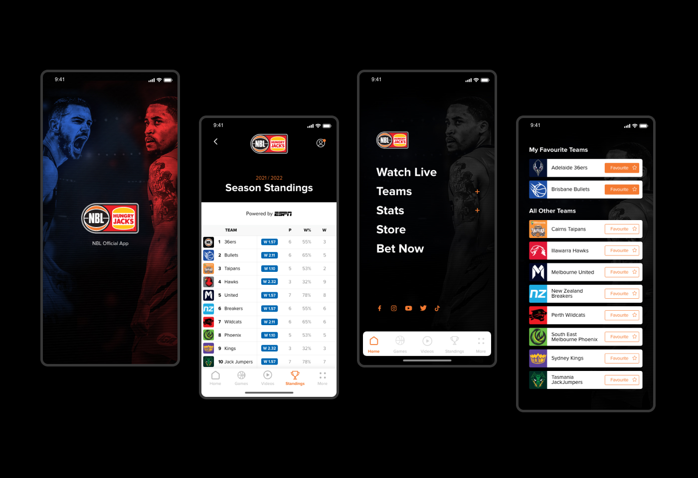 NBL App Redesign