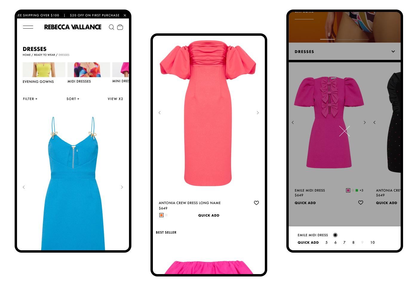 Rebecca Vallance Redesign