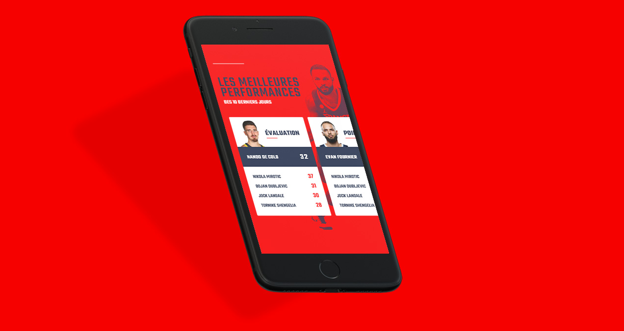 Team France Basket Redesign