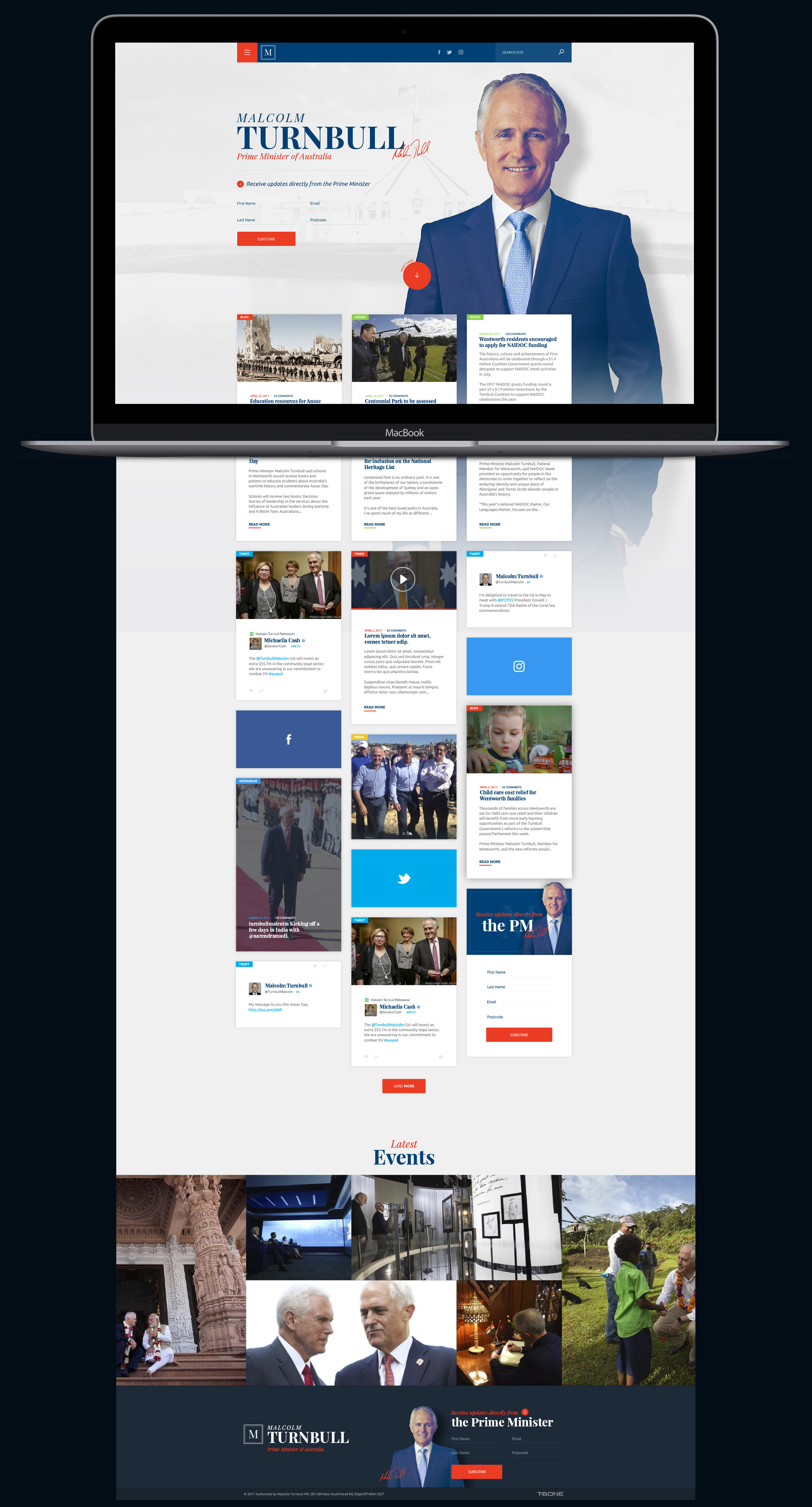 Malcolm Turnbull Redesign